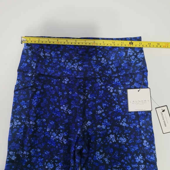 NWT Laundry By Shelli Segal LA Women's Size L Leggings Blue - Picture 6 of 10